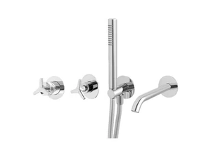 TOMEO 6370502T - Recessed shower mixer with hand shower - Shower by QD Magistro Lab