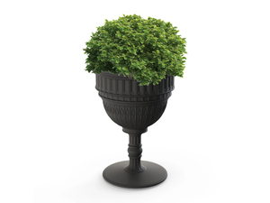CAPITOL - Polyethylene garden vase - Styling by Qeeboo