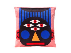 FACE - Square polyester cushion - Accessories by Qeeboo