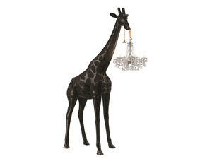 GIRAFFE IN LOVE M - LED polyethylene floor lamp - Floor lamp by Qeeboo