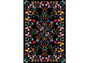 LET'S DANCE ANIMAL TRACES - Patterned rectangular rug - Rug by Qeeboo