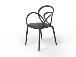 LOOP - Stackable polypropylene chair with integrated cushion - Accessories by Qeeboo