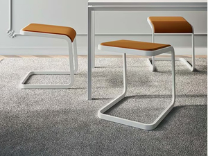 C-STOOL - Cantilever office stool - Stool by Quadrifoglio Group