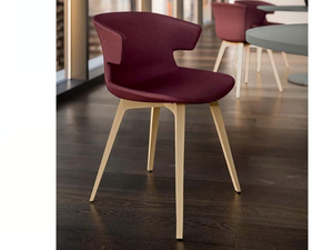 COVE - Chair with armrests - Chair by Quadrifoglio Group