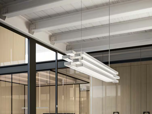 DESIGN LIGHTING - LED aluminium pendant lamp - Ceiling lamp by Quadrifoglio Group