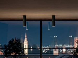 TUBE - LED aluminium ceiling lamp - Ceiling lamp by Quadrifoglio Group