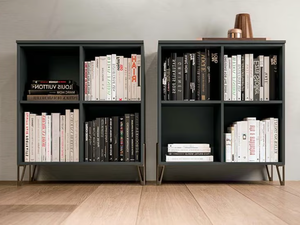 ZEFIRO - Open bookcase - Cabinet by Quadrifoglio Group