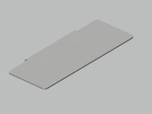 ECCETERA QA1600 - Steel bathroom wall shelf - Cabinet by Quadrodesign