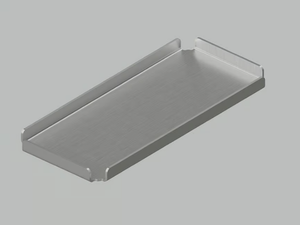 ECCETERA QA1901 - Countertop steel soap dish - Sanitary accessories by Quadrodesign