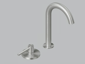 FFQT 21 31T - Countertop stainless steel washbasin mixer with adjustable spout - Tap by Quadrodesign