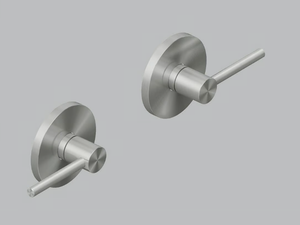 FFQT 21 63V - Stainless steel stop valve - Sanitary accessories by Quadrodesign
