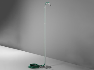 FFQT CD021.1 - Stainless steel outdoor shower with overhead shower - Shower by Quadrodesign