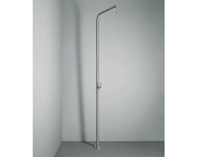 LEVO CD014 - Floor standing stainless steel shower panel - Shower panel by Quadrodesign