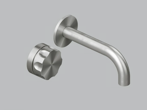 MODO 17 10T - Wall-mounted hydroprogressive washbasin mixer - Tap by Quadrodesign