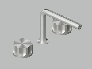 MODO 17 31V - Countertop stainless steel washbasin mixer - Tap by Quadrodesign