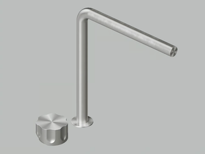 MODO 17 32T - Countertop stainless steel washbasin mixer - Tap by Quadrodesign