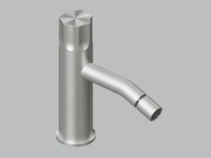 MODO 17 35 - Stainless steel bidet mixer with swivel spout - Tap by Quadrodesign