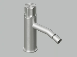 MODO 17 35T - Stainless steel bidet mixer with swivel spout - Tap by Quadrodesign