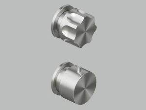 MODO 17 48.0 - Wall-mounted stainless steel thermostatic mixer set - Tap by Quadrodesign