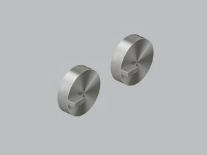 Q. 18 63 V - Wall-mounted stainless steel remote control tap - Tap by Quadrodesign