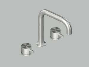SOURCE 12 96 - Countertop stainless steel washbasin tap - Tap by Quadrodesign