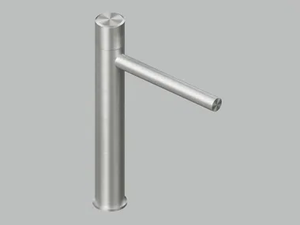STEREO 16 02 - Hydroprogressive stainless steel washbasin mixer - Tap by Quadrodesign