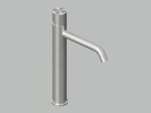 STEREO 16 02T - 1 hole stainless steel washbasin mixer - Tap by Quadrodesign