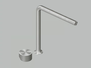 STEREO 16 32T - Countertop stainless steel washbasin mixer - Tap by Quadrodesign