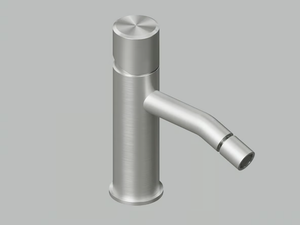 STEREO 16 35T - Stainless steel bidet mixer with swivel spout - Tap by Quadrodesign