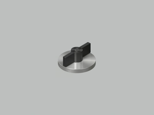 VALVOLA01 19 51 - Deck-mounted stainless steel remote control tap - Tap by Quadrodesign