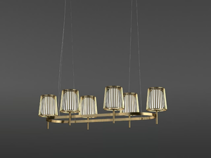 JULIA OVAL - LED metal pendant lamp - Ceiling lamp by Quasar