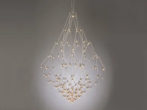 NOBILIS - LED nickel pendant lamp - Ceiling lamp by Quasar