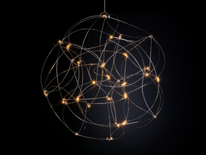 TESS GLOBE - LED metal pendant lamp - Ceiling lamp by Quasar
