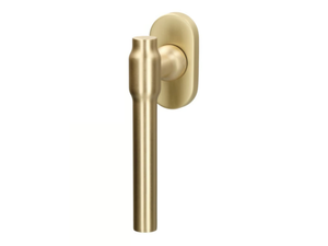 COPENHAGEN - Brass window handle on rose - Finishes accessories by Quincalux