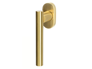 MADRID - Brass window handle on rose - Finishes accessories by Quincalux