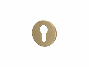 PARIS - Round brass keyhole escutcheon - Finishes accessories by Quincalux