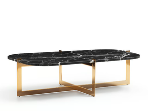 CRUZ - Marble coffee table - Coffee table by Quinti Sedute