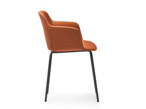DEEP COVER - Chair with armrests - Chair by Quinti Sedute