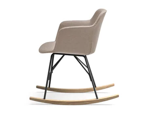 DEEP COVER - Rocking chair with armrests - Chair by Quinti Sedute