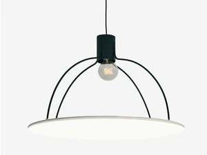 ECLIPSE - Handmade fabric ceiling lamp - Ceiling lamp by RADAR INTERIOR
