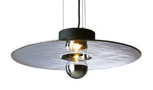 MIRAGE - Handmade Thermoformed glass pendant lamp - Ceiling lamp by RADAR INTERIOR