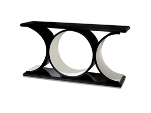 CERCLES - Rectangular wooden console table - Console by Radice