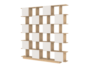 Boxy - Wall-mounted freestanding bookcase - Cabinet by Radis