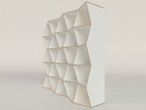 MESH - Plywood shelving unit - Cabinet by Radis
