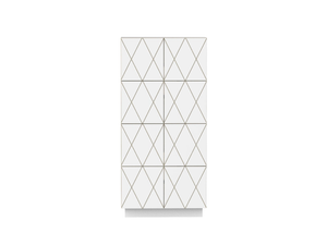 ROMB - Birch highboard with doors - Door by Radis