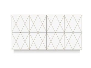 ROMB - Birch sideboard with doors - Cabinet by Radis