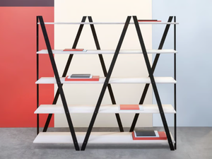 SIK-SAK - Open double-sided divider plywood shelving unit - Cabinet by Radis