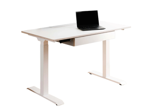 VISTA - Height-adjustable rectangular writing desk with electric motion - Desk by Radis