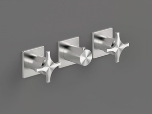 DXN60 - Thermostatic steel shower mixer with diverter - Shower by Radomonte