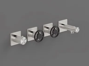 KÀTO - KAN51 - Thermostatic steel shower mixer - Shower by Radomonte